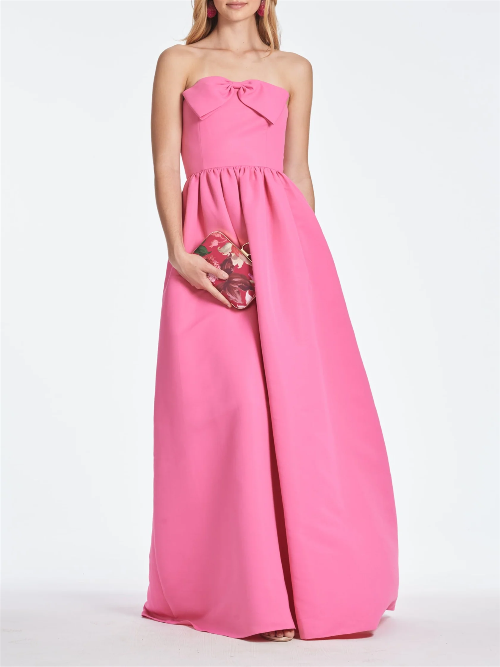 Strapless Princess A-Line Floor-Length Dress for the Mother of the Bride