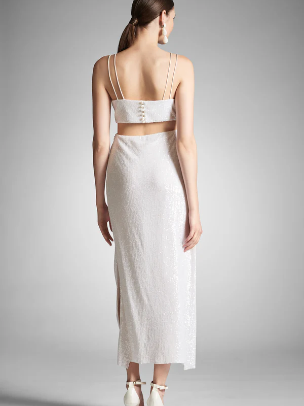 Ankle-Length Homecoming Dresses with Spaghetti Strap Sheath/Column Silhouette