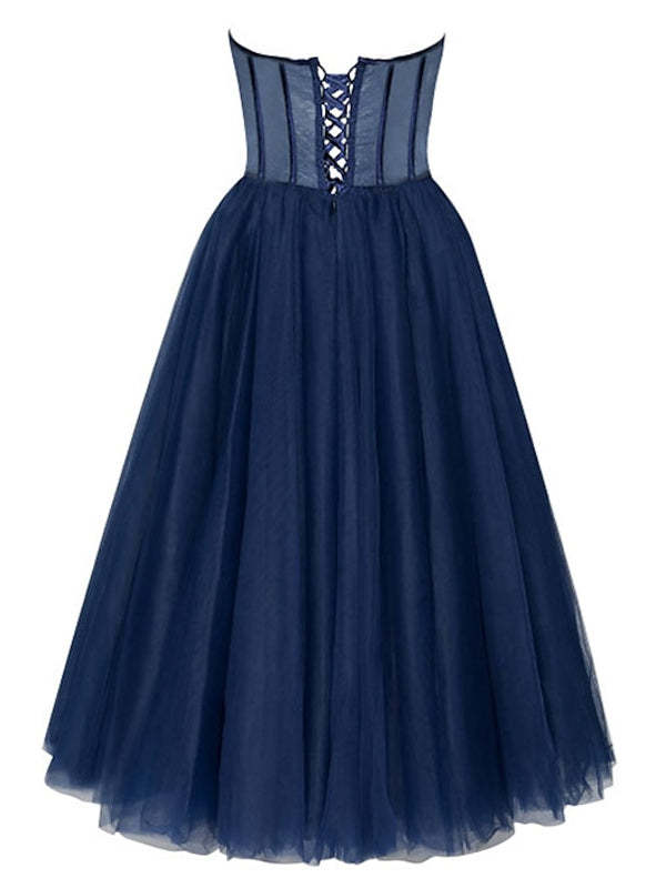 Sweetheart Sleeveless Cocktail Dresses in A-Line and Princess Tea-Length Styles