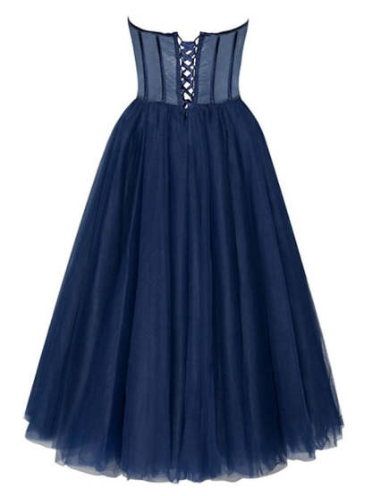 Sweetheart Sleeveless Cocktail Dresses in A-Line and Princess Tea-Length Styles