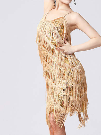 Vintage Mini Sheath Party Dresses With Sequins and Spaghetti Straps