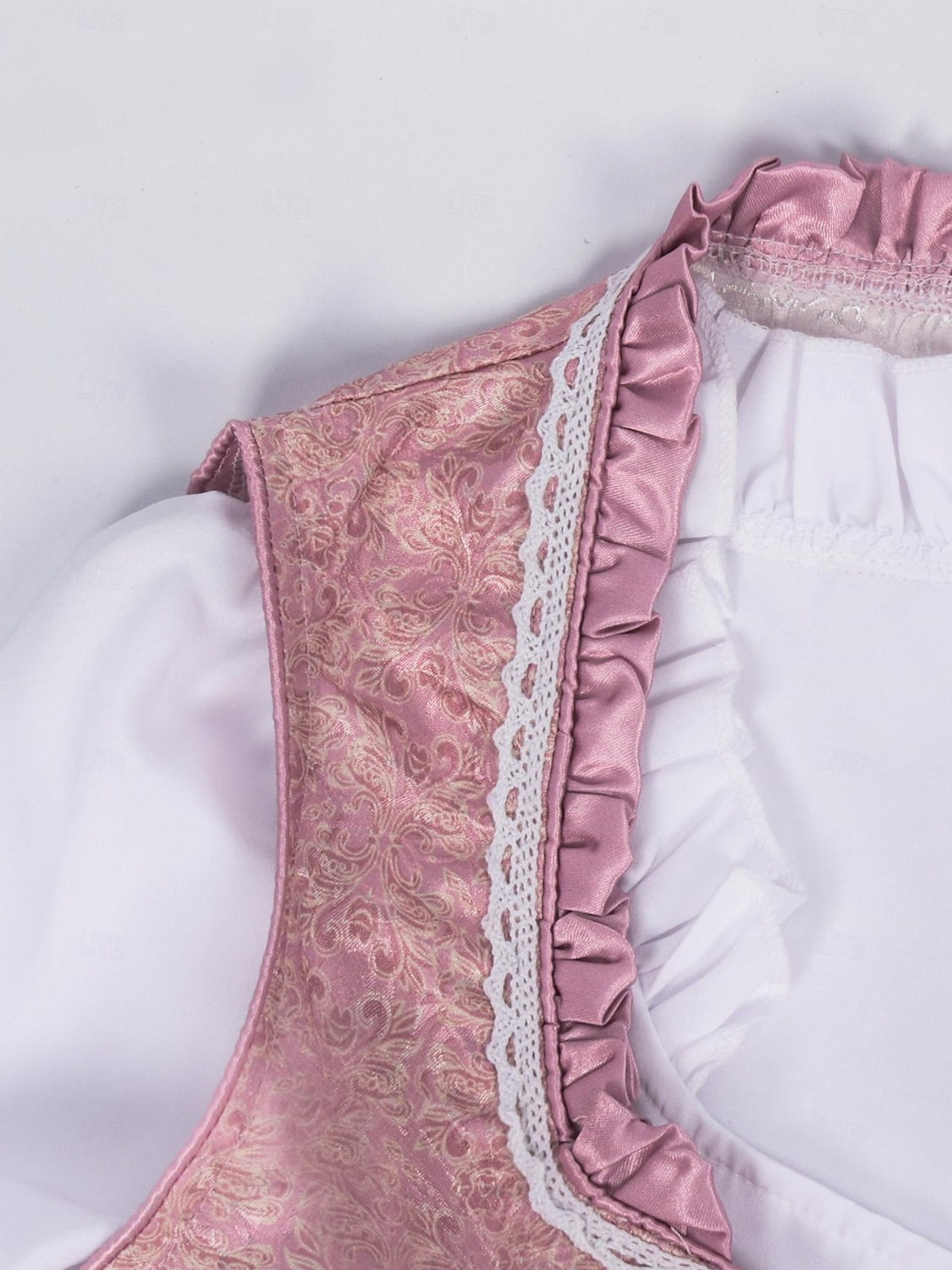 Vintage Knee-Length A-Line Dress with Jewel Neck Half Sleeves and Bowknot