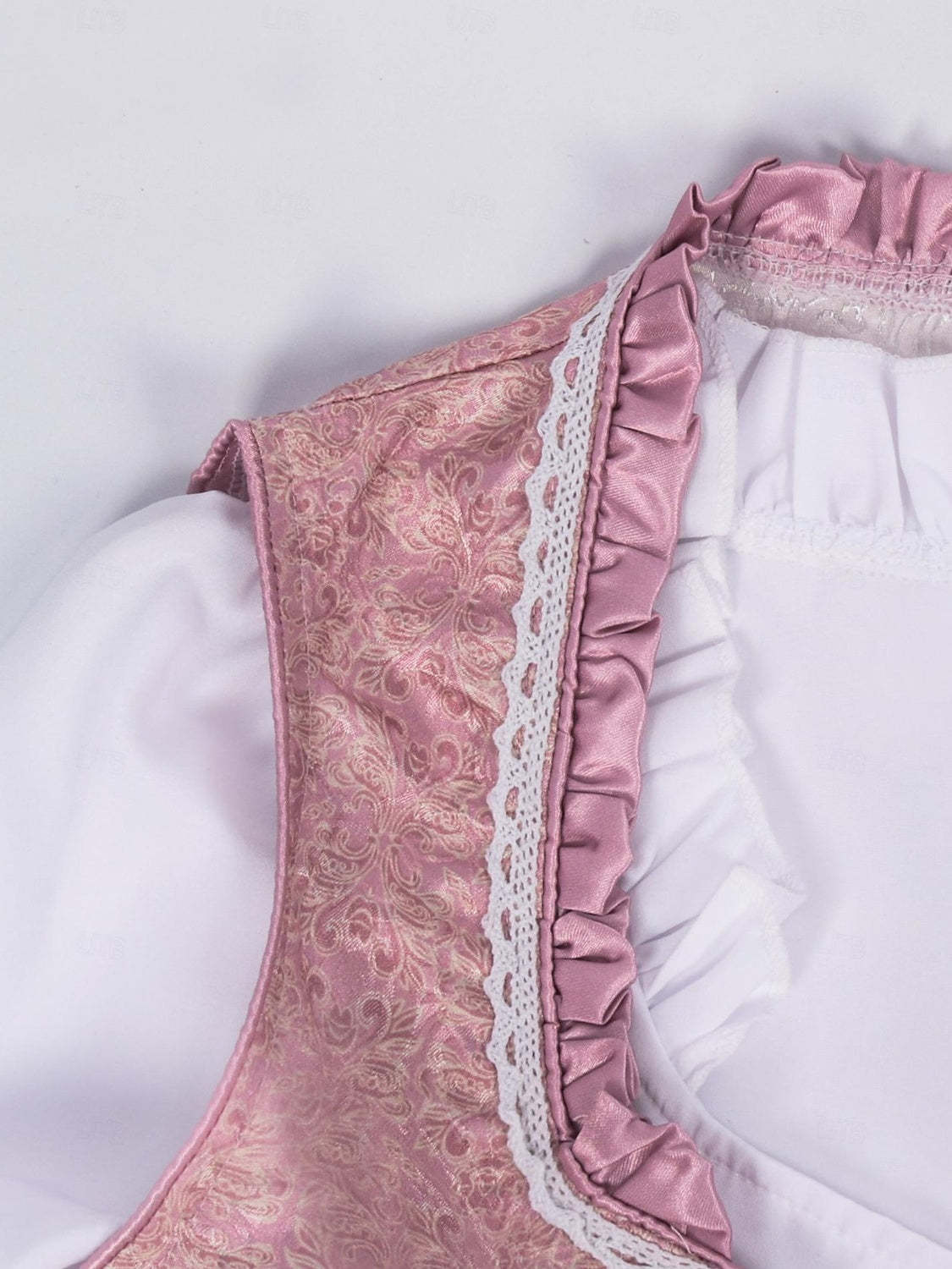 Vintage Knee-Length A-Line Dress with Jewel Neck Half Sleeves and Bowknot