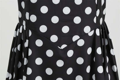 Vintage Off-the-Shoulder Sleeveless A-Line Princess Dress in Ankle-Length