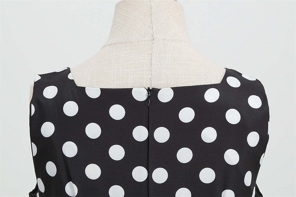 Vintage Off-the-Shoulder Sleeveless A-Line Princess Dress in Ankle-Length