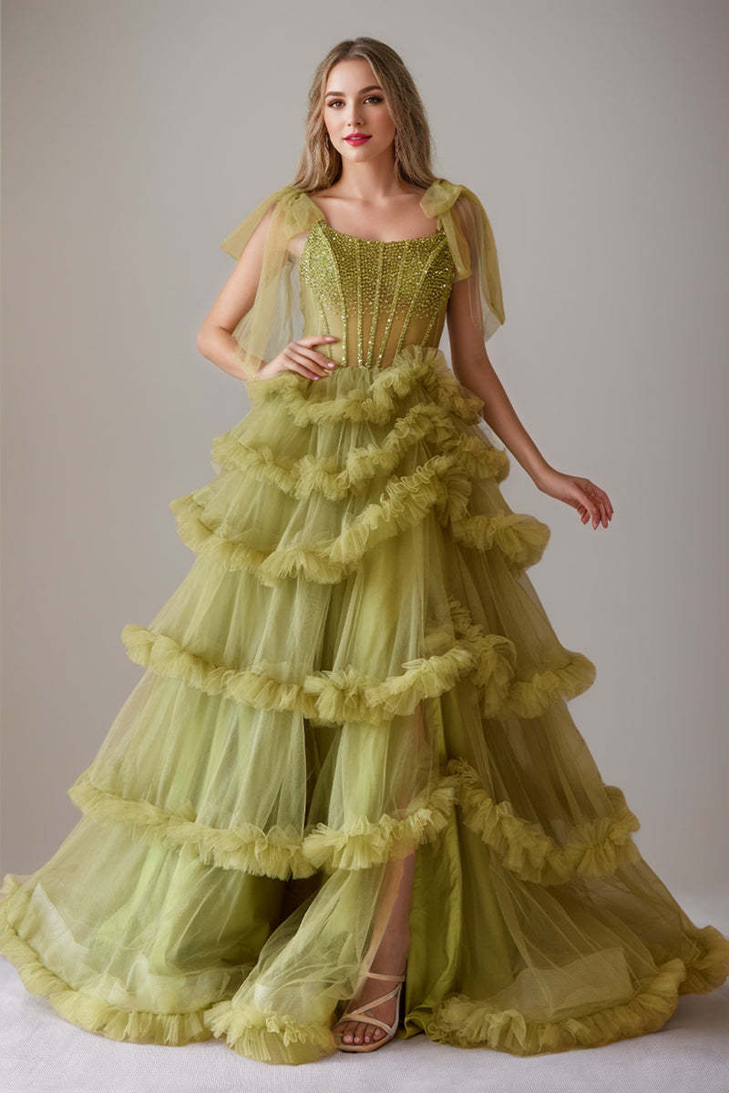 Elegant Cowl Neck Floor-Length Sleeveless A-Line Prom Dress with Crystal Details and Pleats