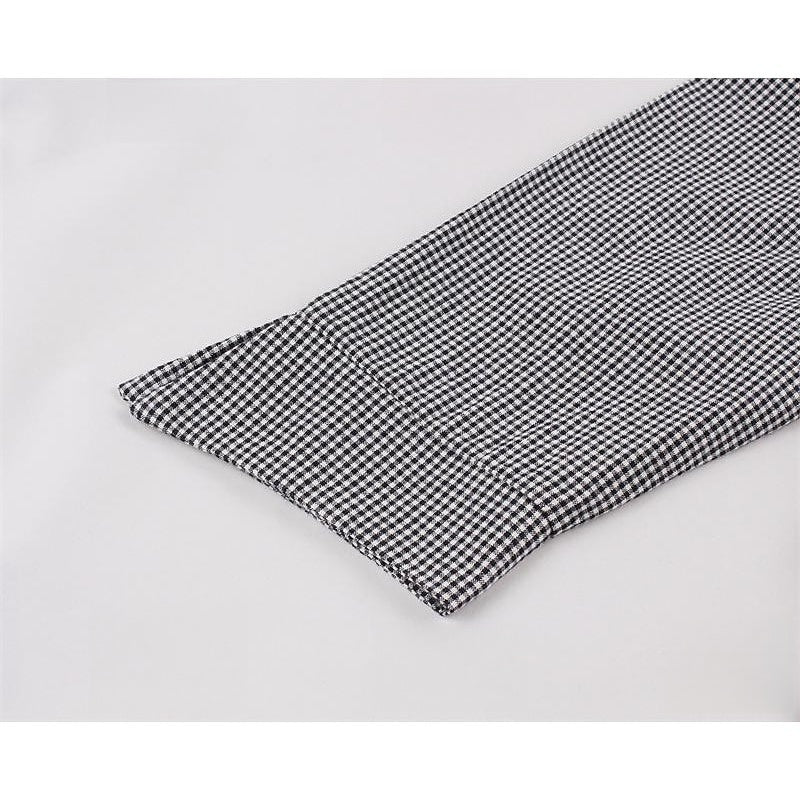 Vintage 1950s A-Line Princess Dress with V-Neck Long Sleeves and Belt