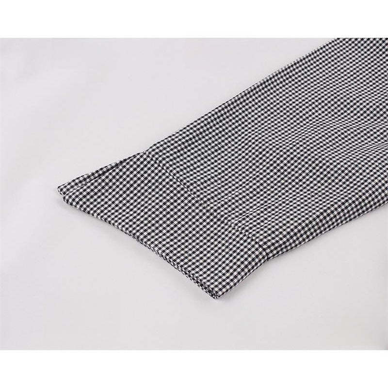 Vintage 1950s A-Line Princess Dress with V-Neck Long Sleeves and Belt