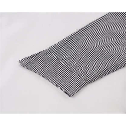 Vintage 1950s A-Line Princess Dress with V-Neck Long Sleeves and Belt