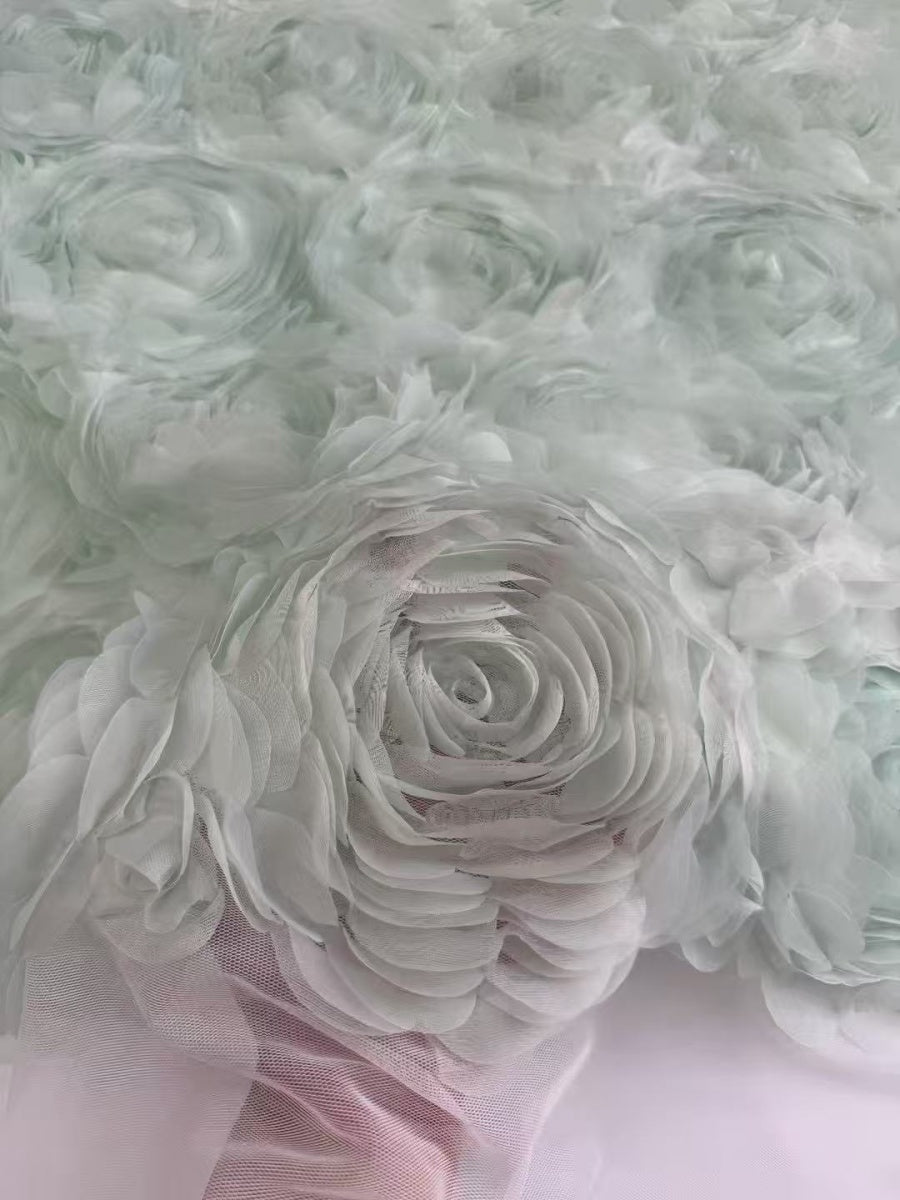 Spaghetti Strap Sleeveless Mini A-Line Cocktail Dress with 3D Princess Flowers