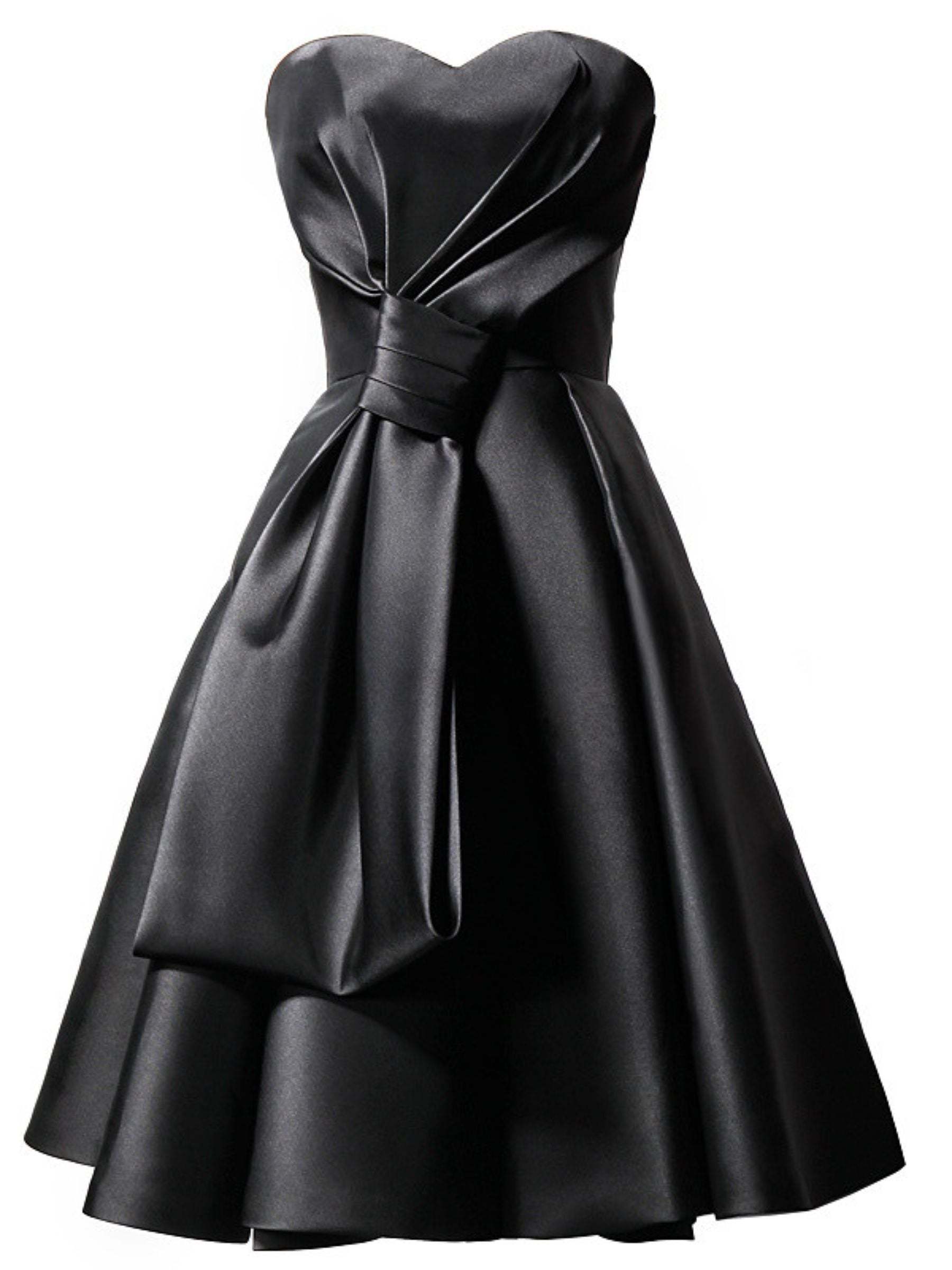Elegant Black Sweetheart A-Line Princess Dress for Halloween Performances Sleeveless and Knee-Length