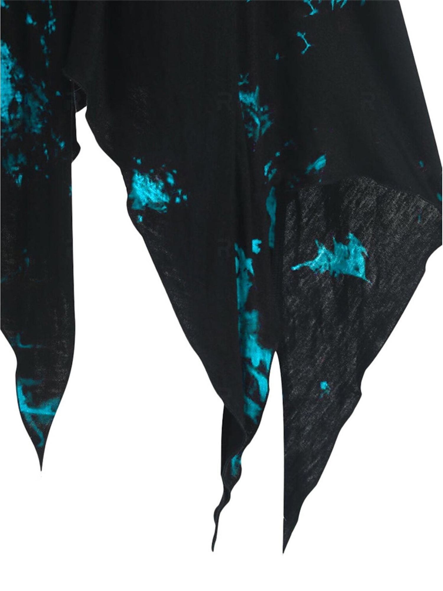 Retro Red A-Line Princess Dress with Square Neck 3/4 Sleeves Asymmetrical Drawstring Halloween Costume-BMbridal.UK