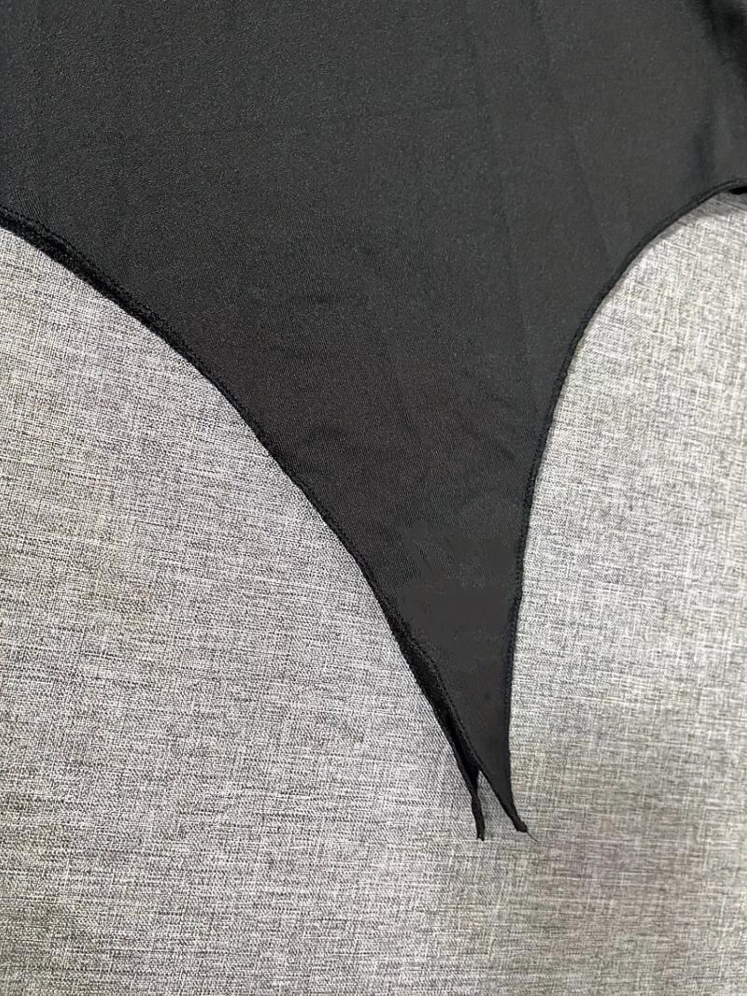 Goth Witch Halloween Performance Dress with Long Bat Sleeves and Floor-Length Sheath