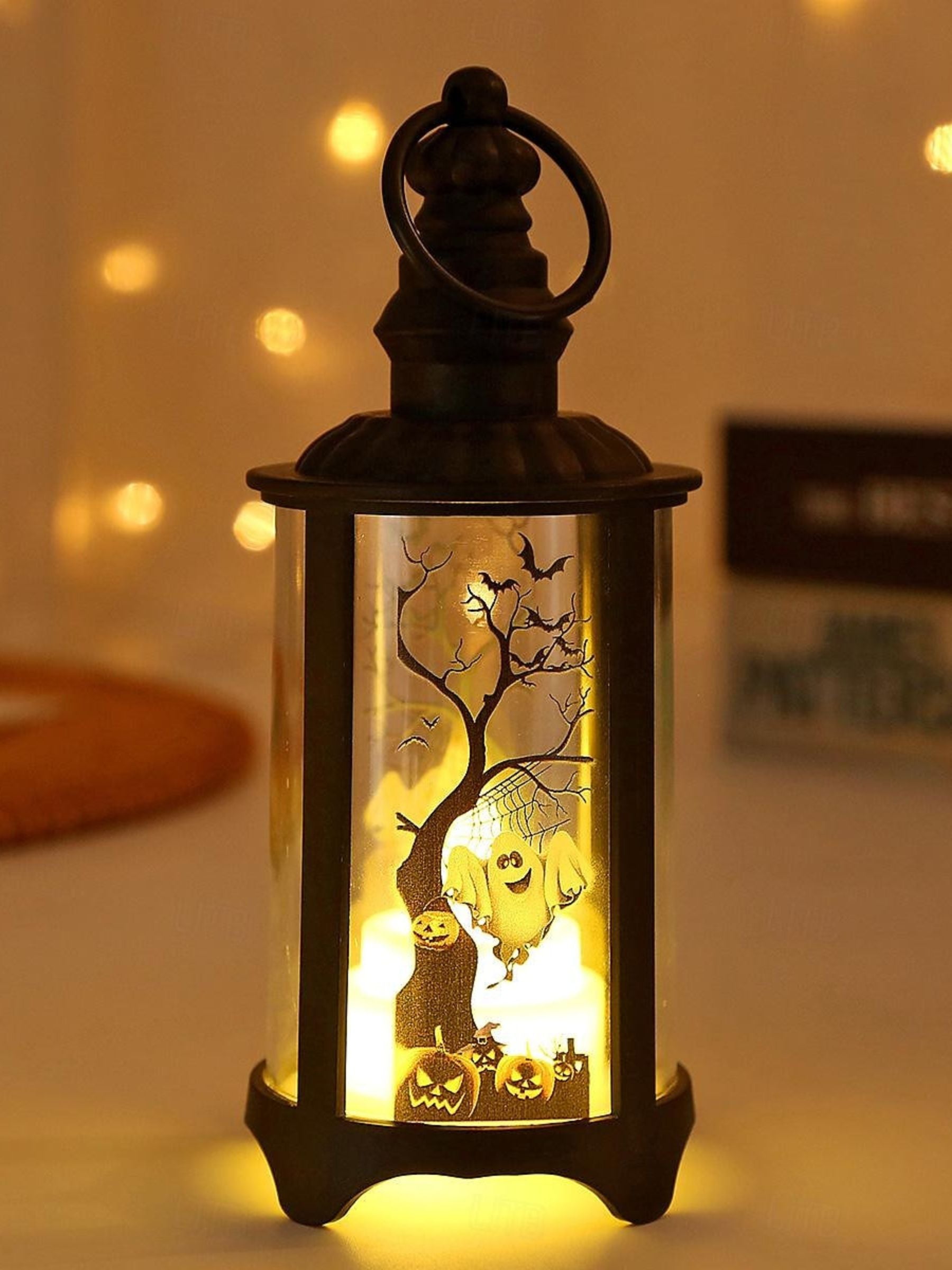 Vintage Halloween Wind Lights for Creative Ambience Decor