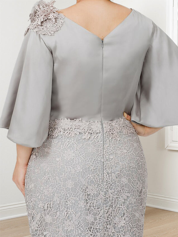 Mother of the Bride Trumpet/Mermaid Dresses Featuring Applique