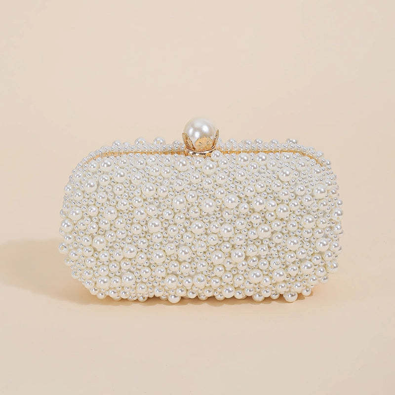 Elegant and Refined Pearl Clutch Bags
