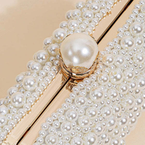 Elegant and Refined Pearl Clutch Bags