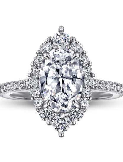 Vintage French Wedding Ring in S925 Sterling Silver