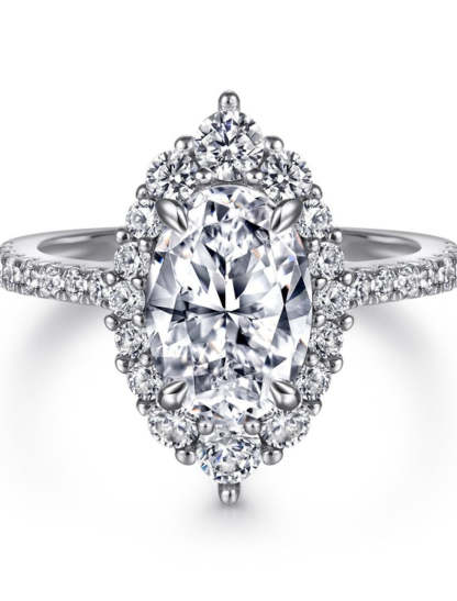 Vintage French Wedding Ring in S925 Sterling Silver