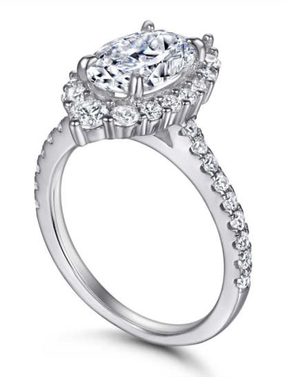 Vintage French Wedding Ring in S925 Sterling Silver