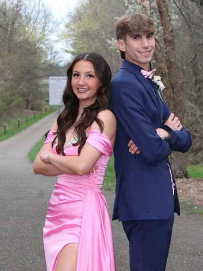 Off the Shoulder Ruched Long Prom Dress with Slit