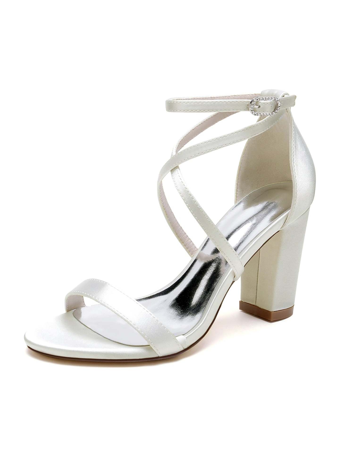 Bridal High Heel Open Toe Shoes for Women