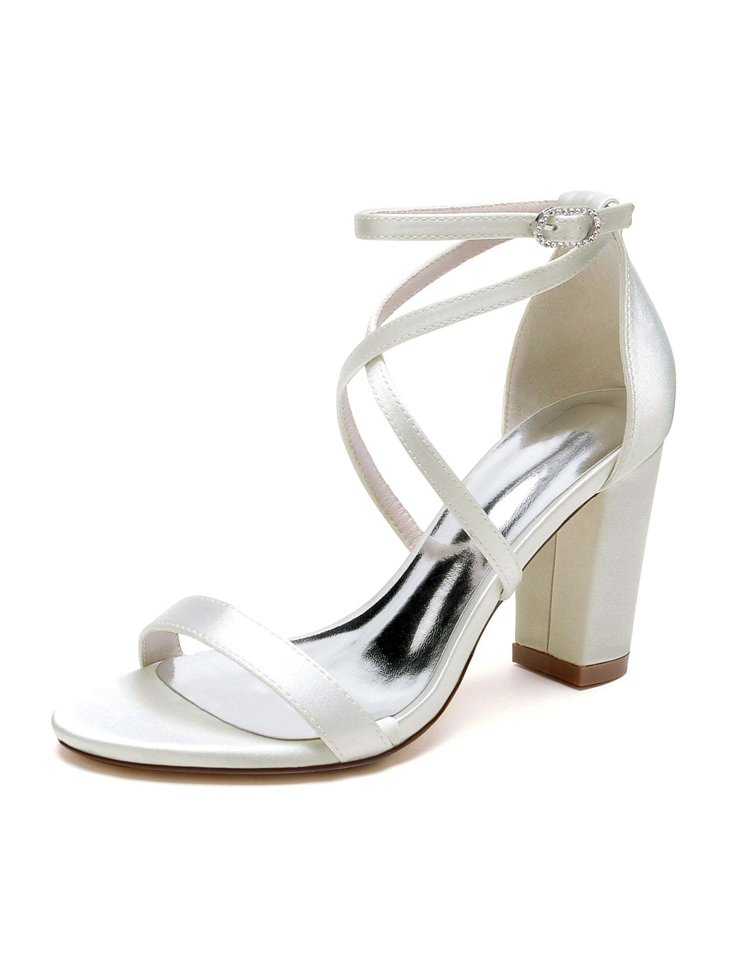 Bridal High Heel Open Toe Shoes for Women