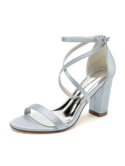 Bridal High Heel Open Toe Shoes for Women