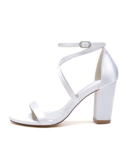 Bridal High Heel Open Toe Shoes for Women