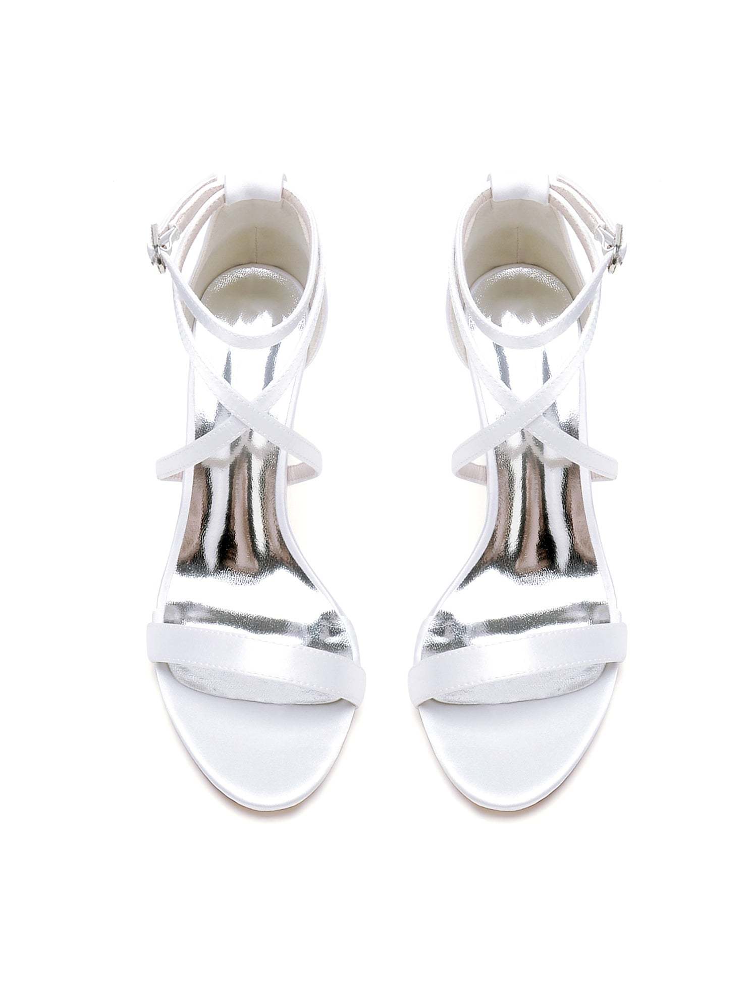 Bridal High Heel Open Toe Shoes for Women