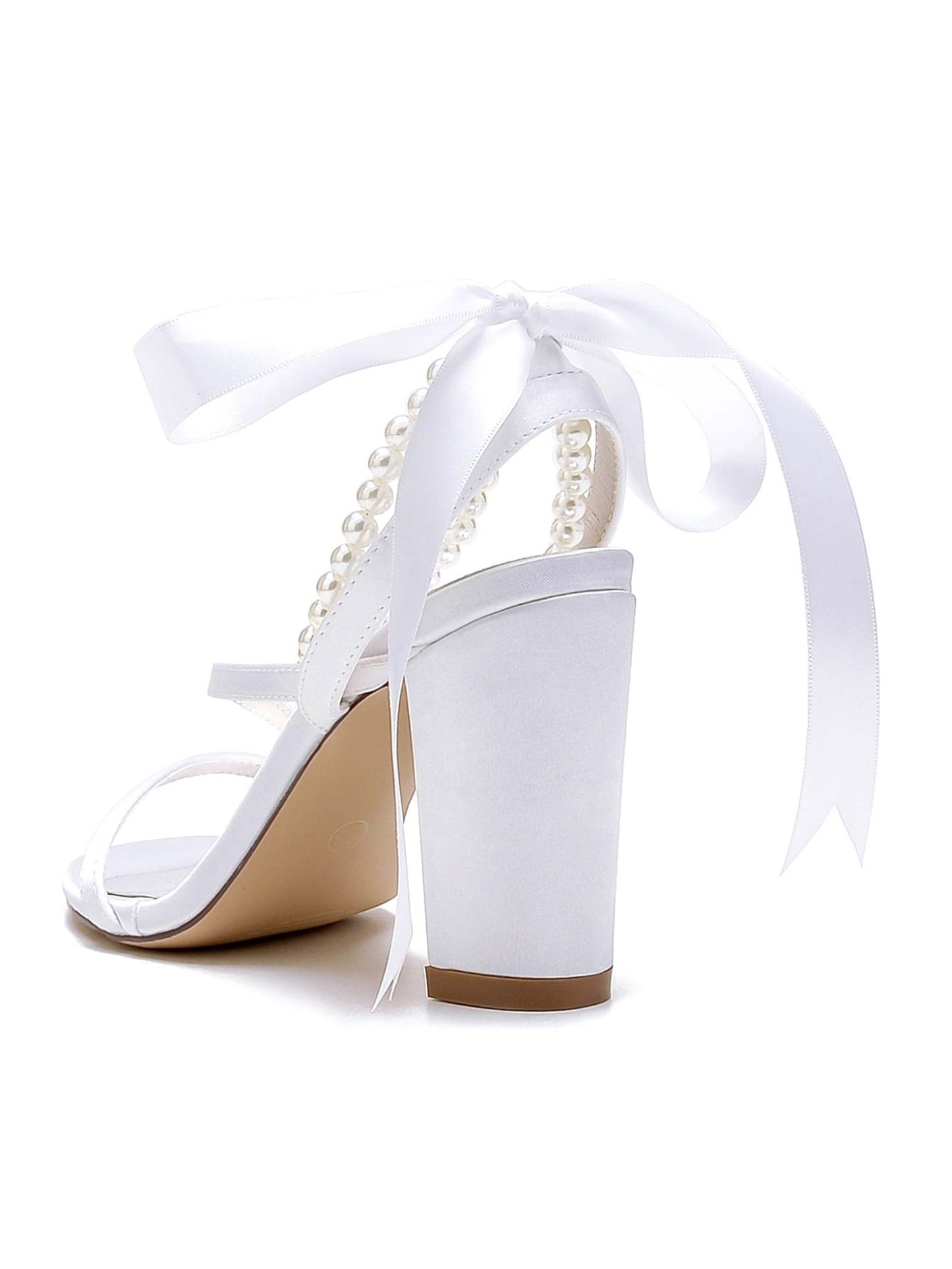 Beaded High Heel Bridesmaid Shoes for Women's Weddings