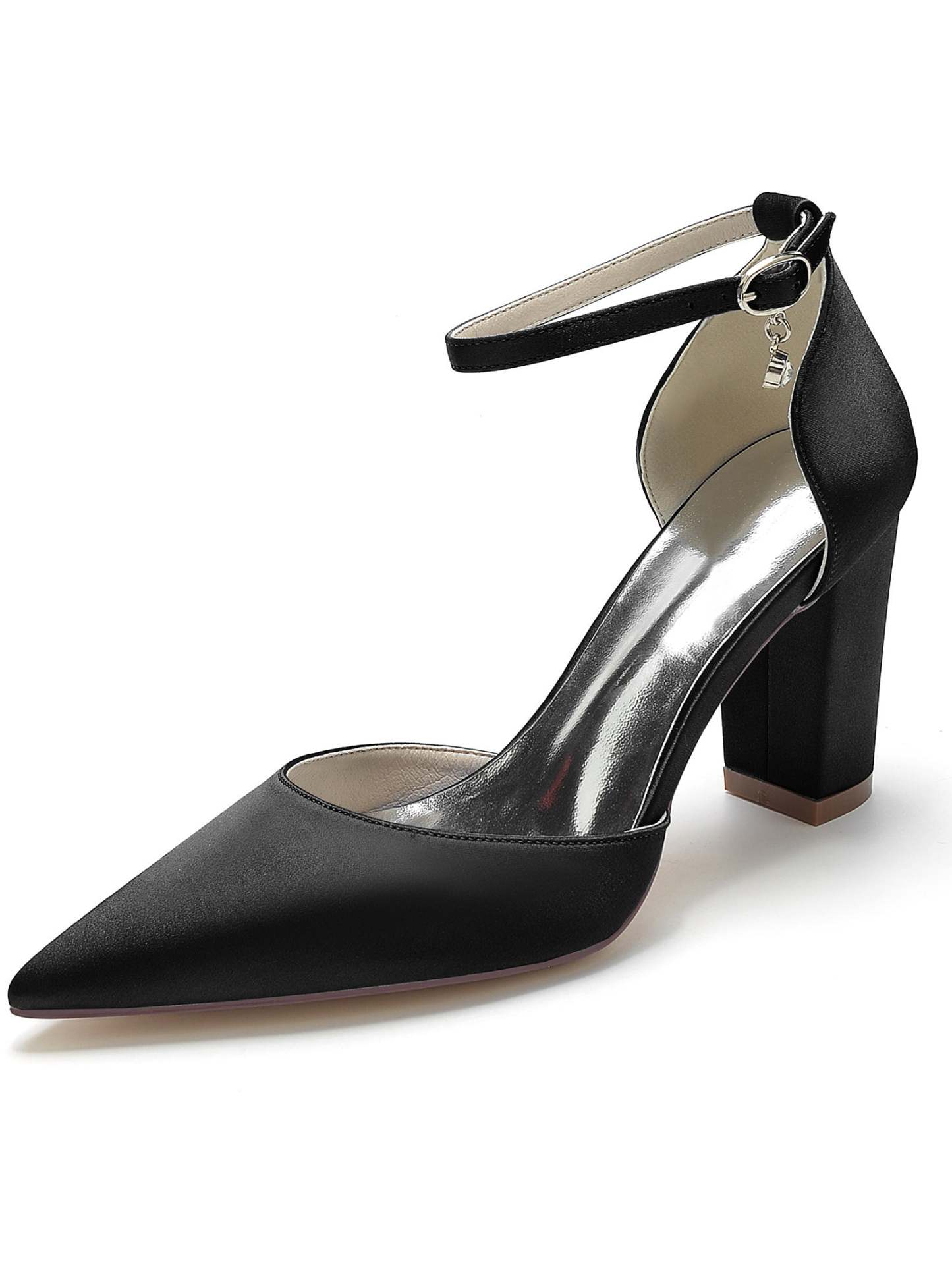 Bridal High Heel Pointed Toe Shoes with Rhinestones for Women