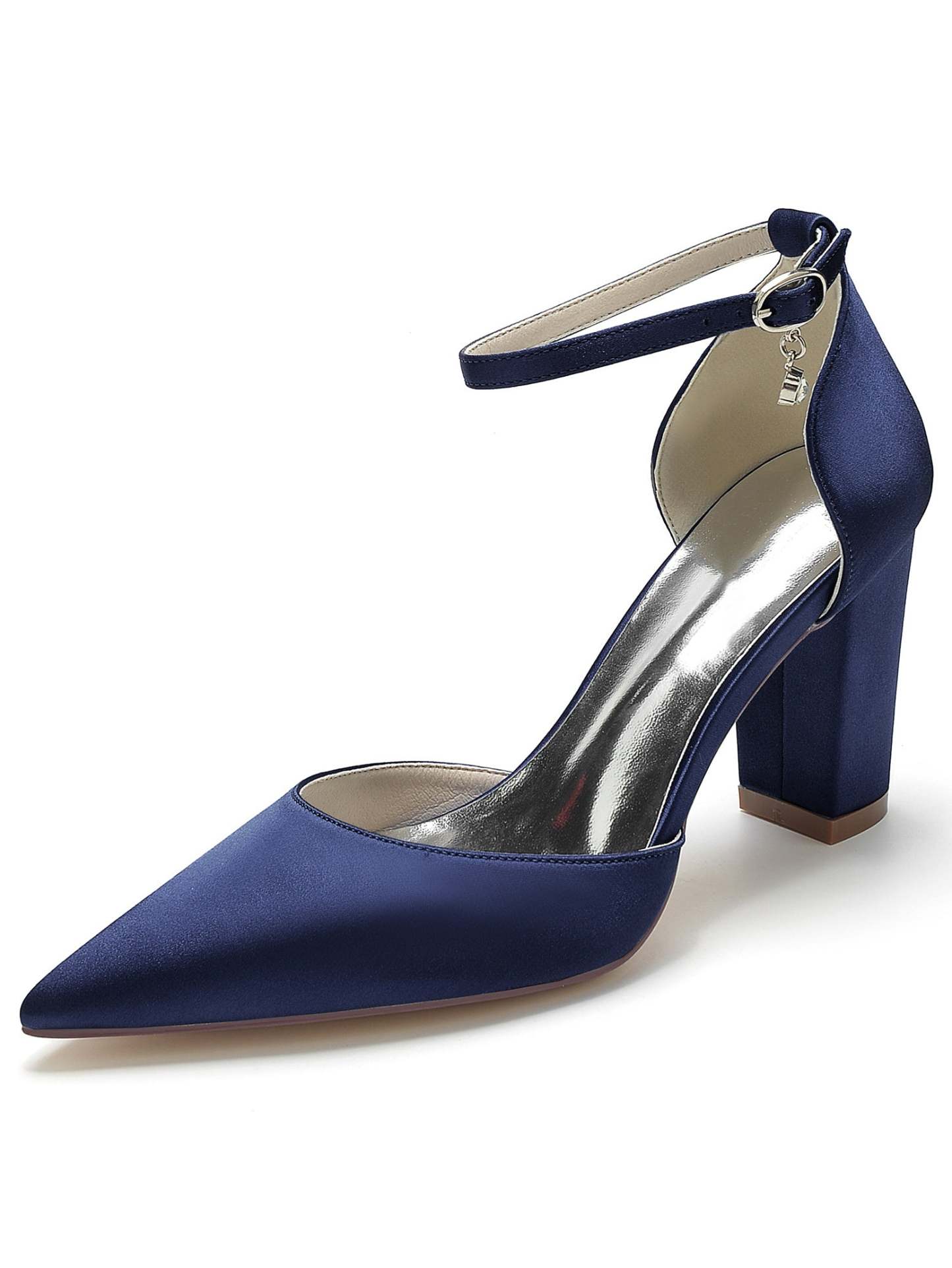 Bridal High Heel Pointed Toe Shoes with Rhinestones for Women