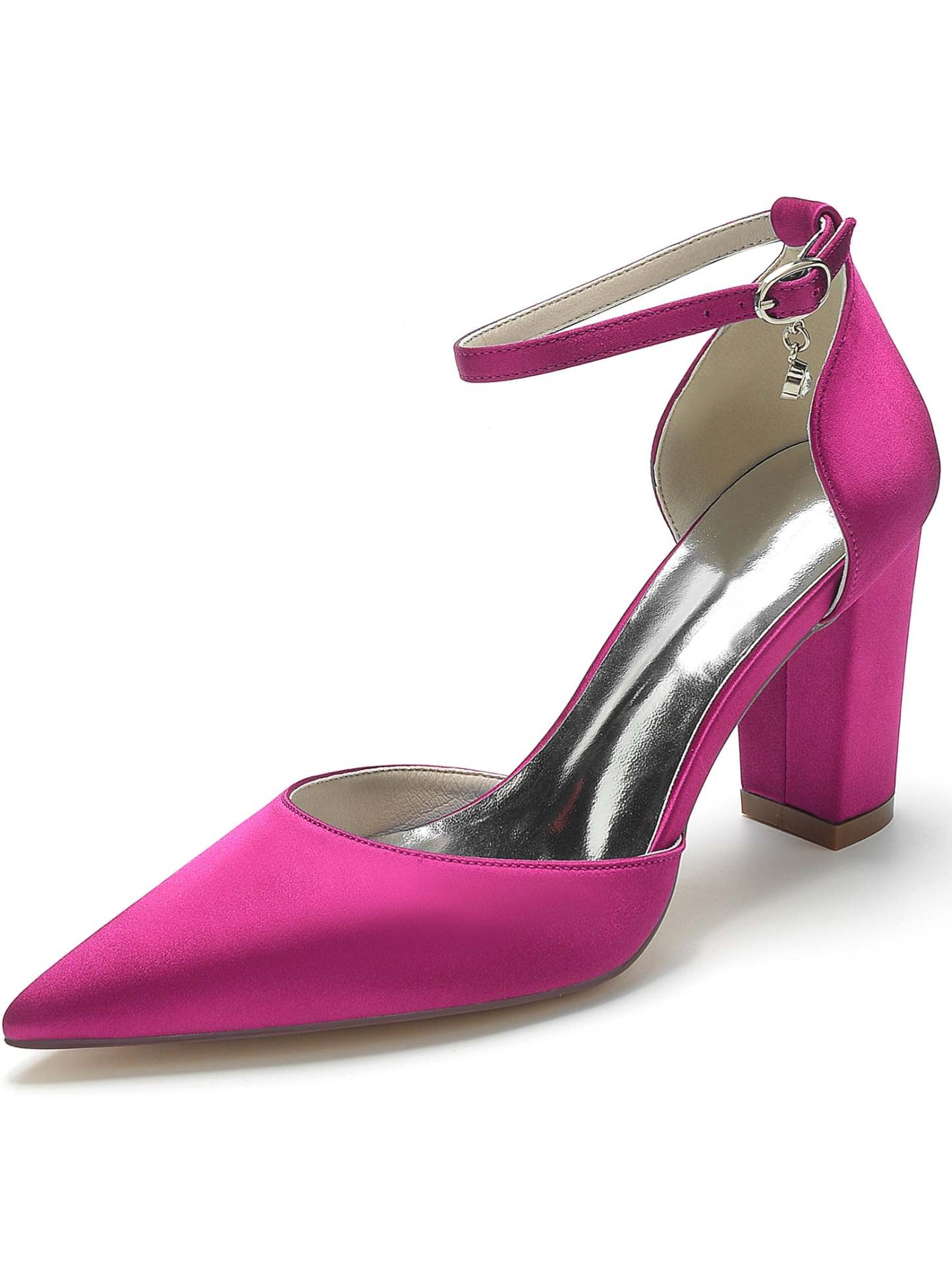 Bridal High Heel Pointed Toe Shoes with Rhinestones for Women