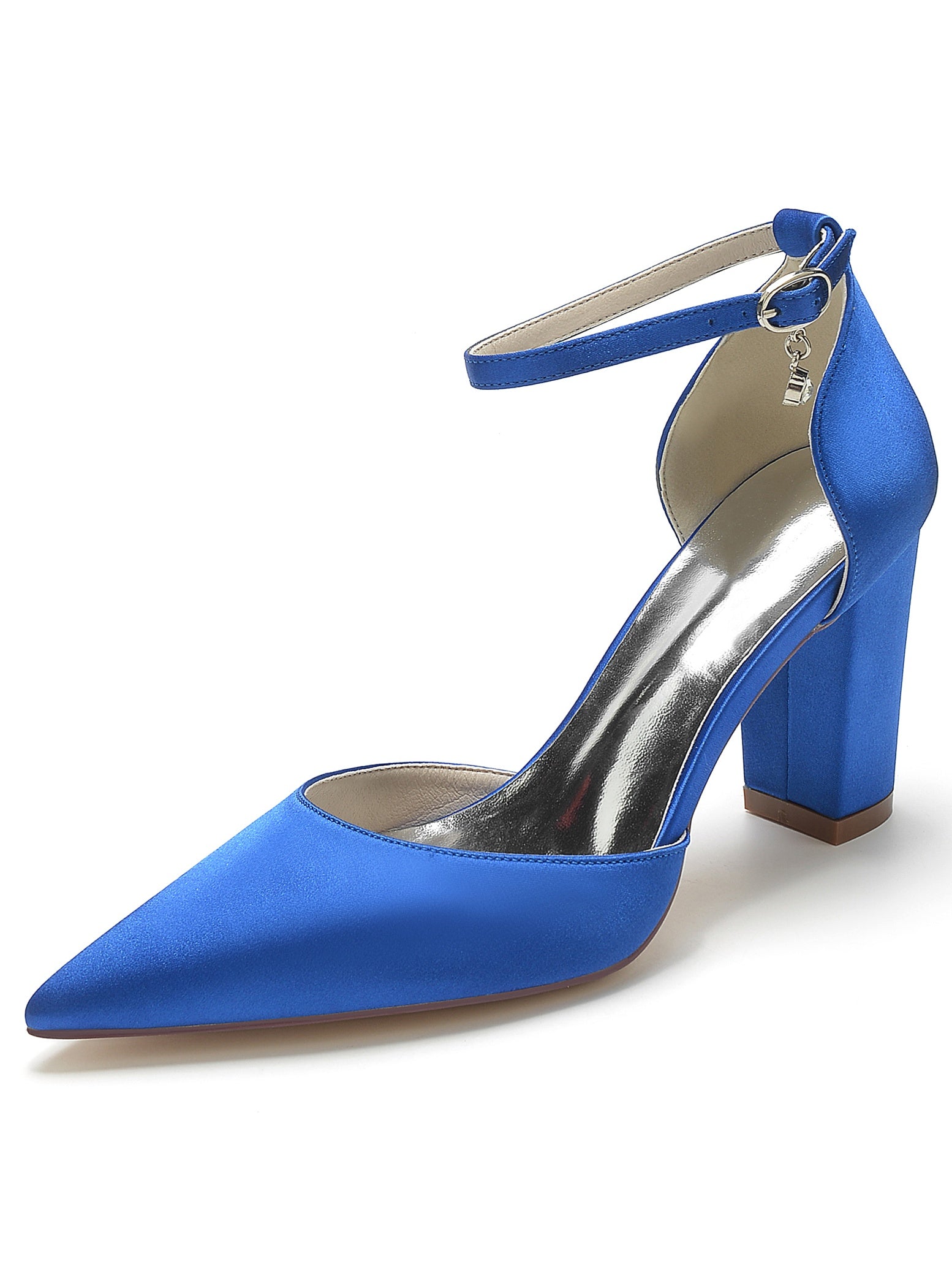 Bridal High Heel Pointed Toe Shoes with Rhinestones for Women