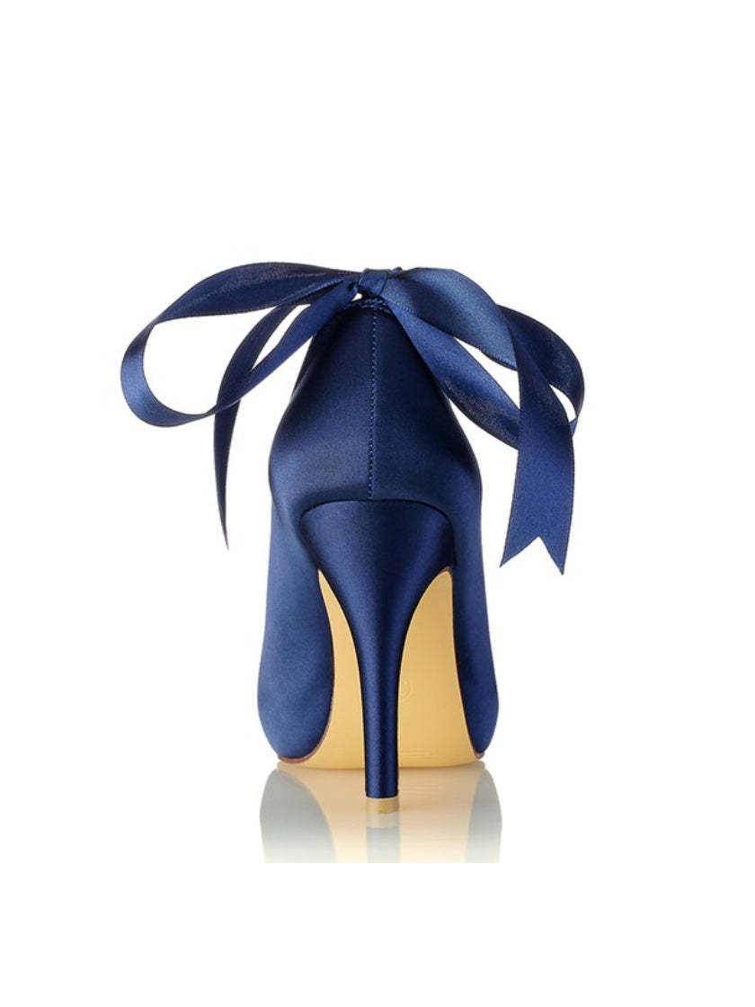 Bridal High Heel Open Toe Wedding Shoes with Rhinestones for Women