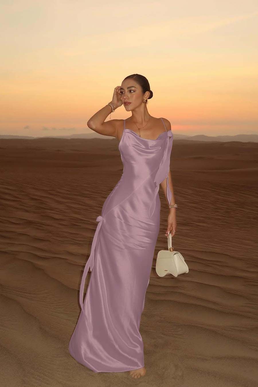 Spaghetti Strap Backless Sleeveless Long Mermaid Prom Dress With Pleated