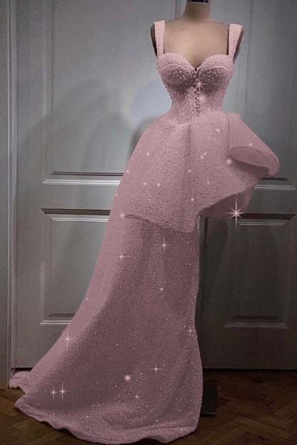 Spaghetti Strap Sweetheart Sleeveless Short Prom Dress With Sequins