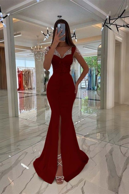 Amazing Mint Green Cap Sleeves Prom Dress Long Front Slit With Buttons Beads