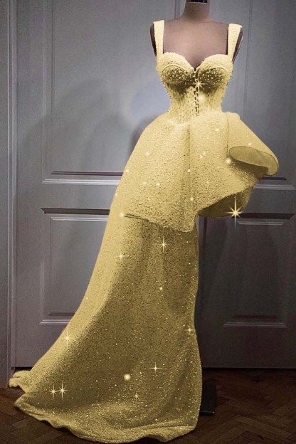 Spaghetti Strap Sweetheart Sleeveless Short Prom Dress With Sequins