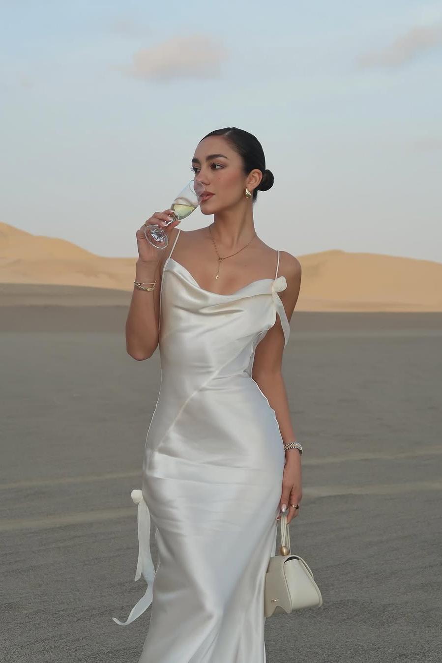 Spaghetti Strap Backless Sleeveless Long Mermaid Prom Dress With Pleated