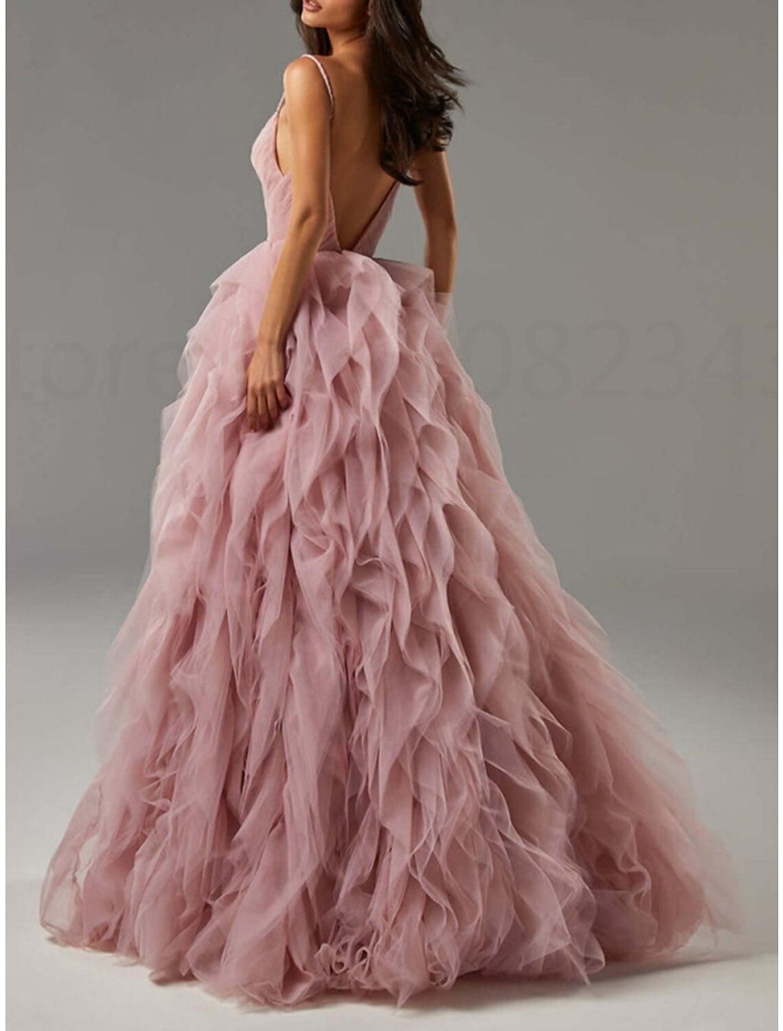 Long Spaghetti Strap Prom Dresses in A-Line and Princess Styles
