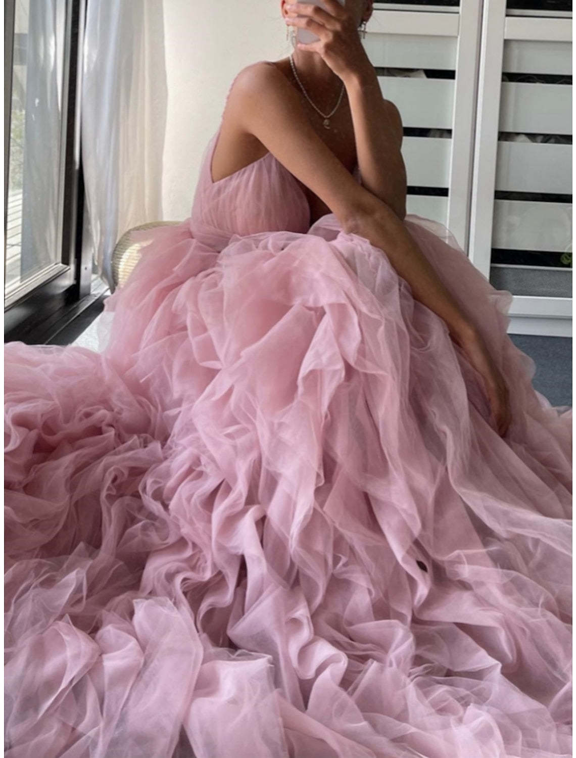 Long Spaghetti Strap Prom Dresses in A-Line and Princess Styles