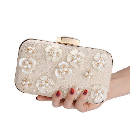 Fashionable Pearl Clutch Bags