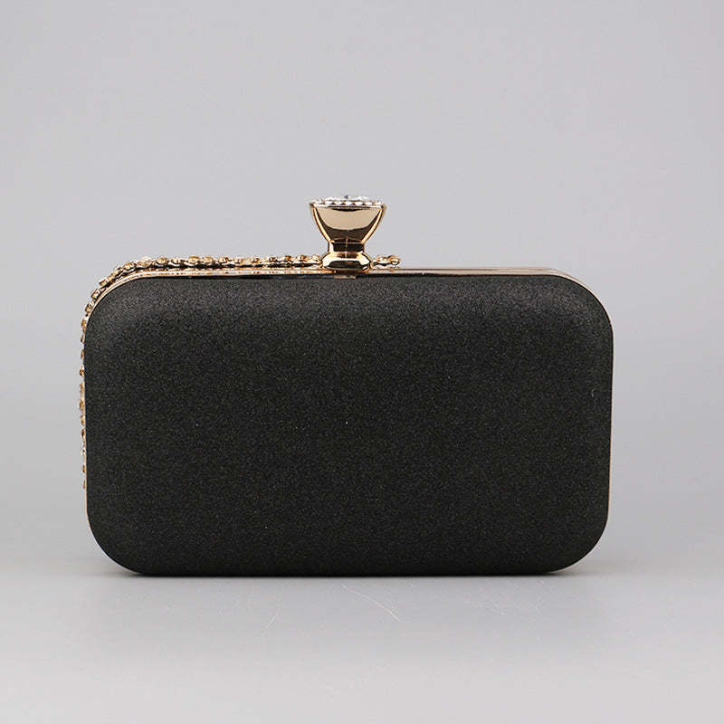 Retro Versatile Clutch Bags with Imitation Diamond
