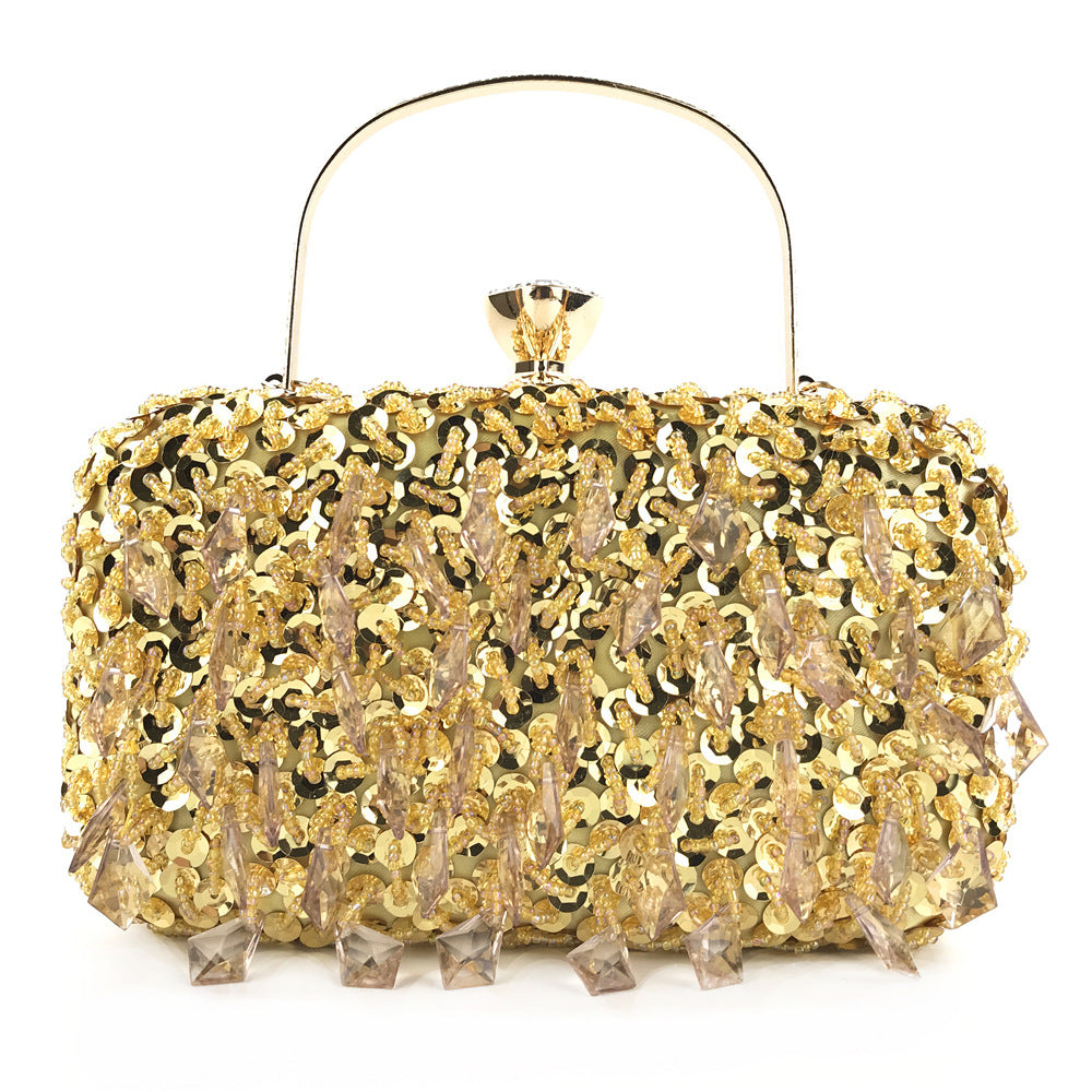 Hand Clutch Bags with Imitation Diamond Sequins