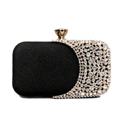Retro Versatile Clutch Bags with Imitation Diamond