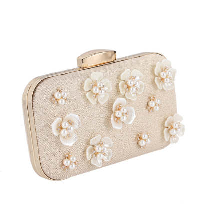 Fashionable Pearl Clutch Bags