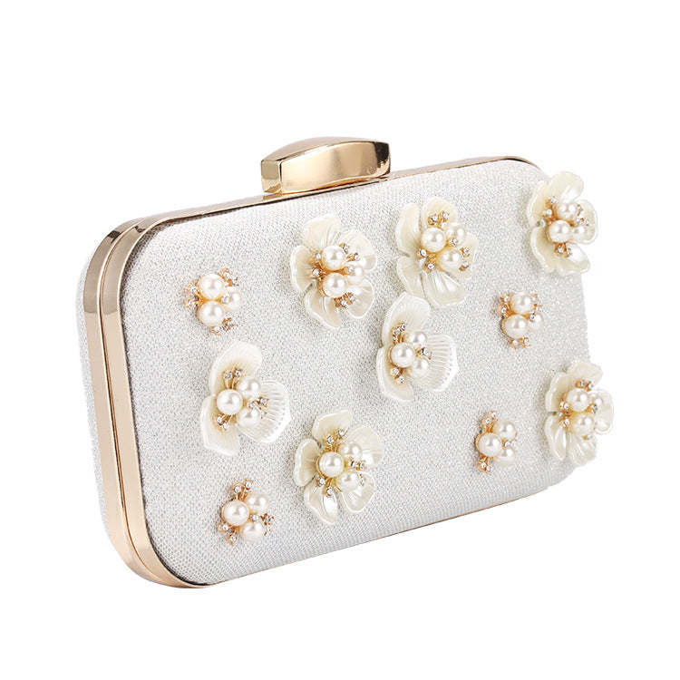 Fashionable Pearl Clutch Bags