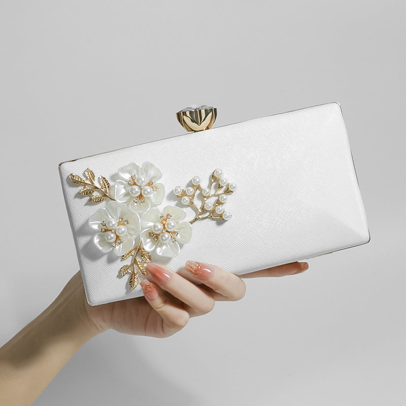 Fashionable Pearl Clutch Bags